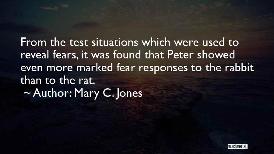 Peter Rabbit Quotes By Mary C. Jones
