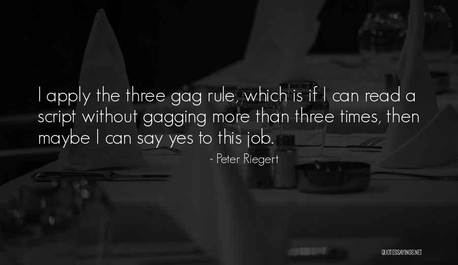 Peter Riegert Quotes 1649795