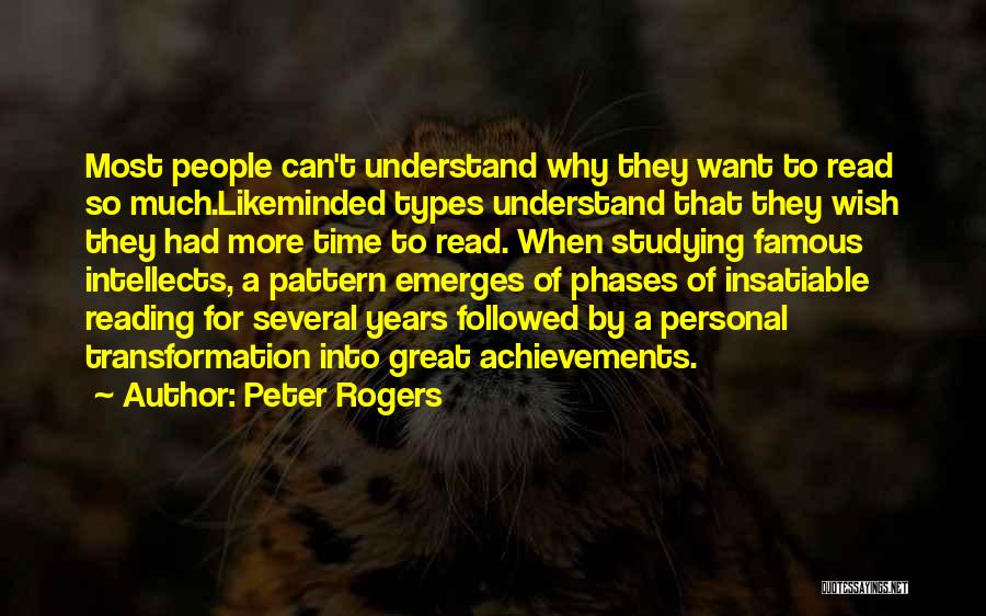 Peter Rogers Quotes 1013722