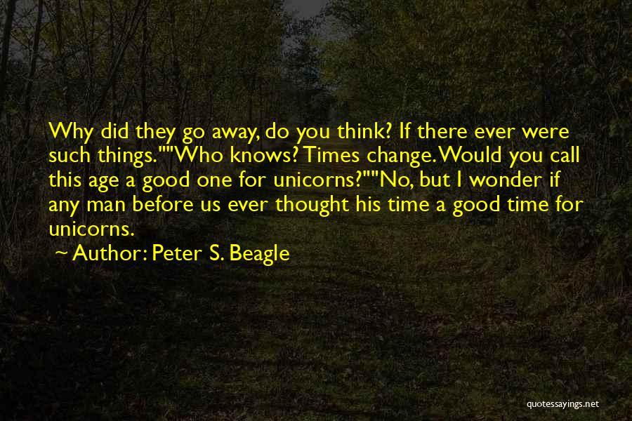 Peter S. Beagle Quotes 164327