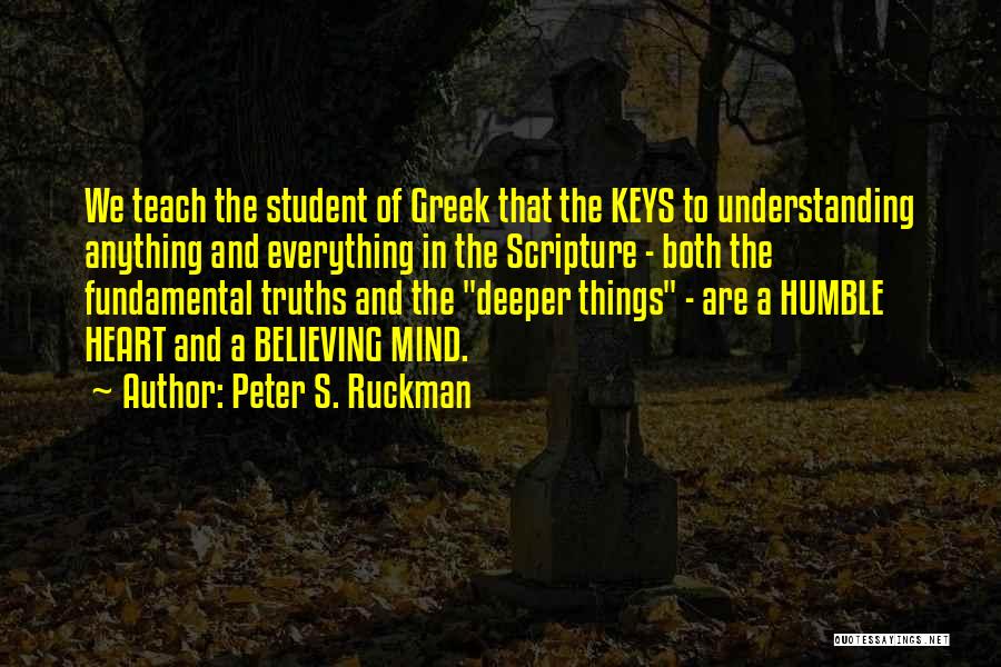 Peter S. Ruckman Quotes 890994