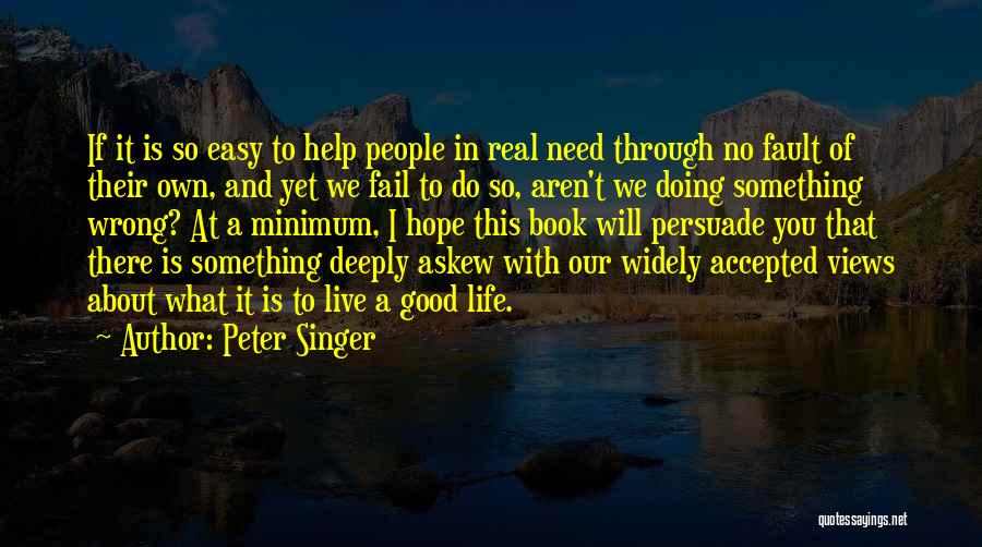 Peter Singer Quotes 1217379