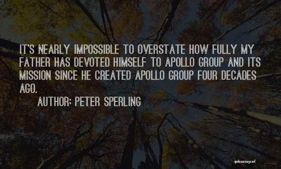 Peter Sperling Quotes 661807