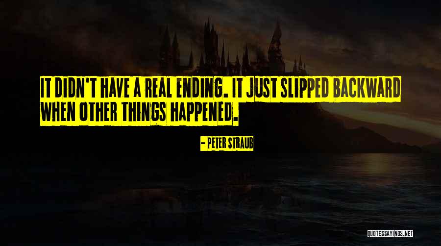Peter Straub Quotes 1843279