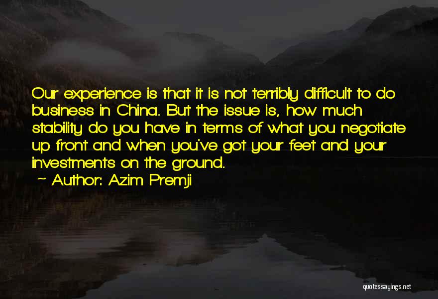 Peter Tan Chi Quotes By Azim Premji