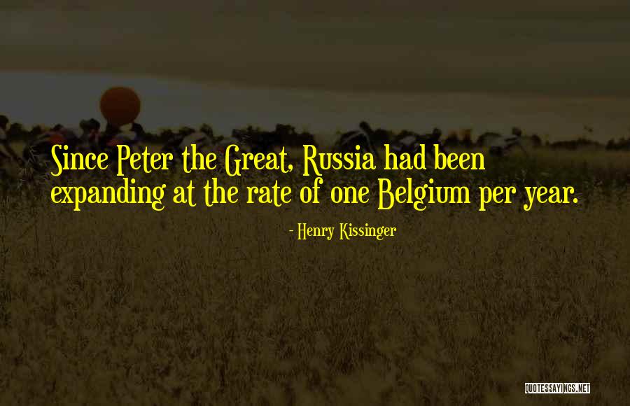 Peter The Great Of Russia Quotes By Henry Kissinger