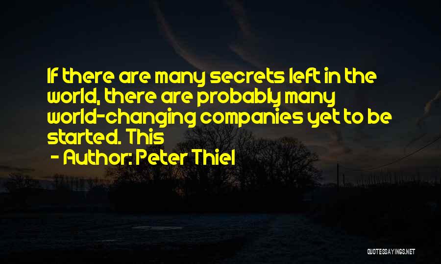 Peter Thiel Quotes 133472