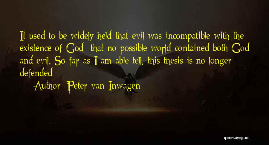 Peter Van Inwagen Quotes 1886456