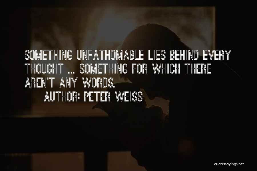 Peter Weiss Quotes 1109641
