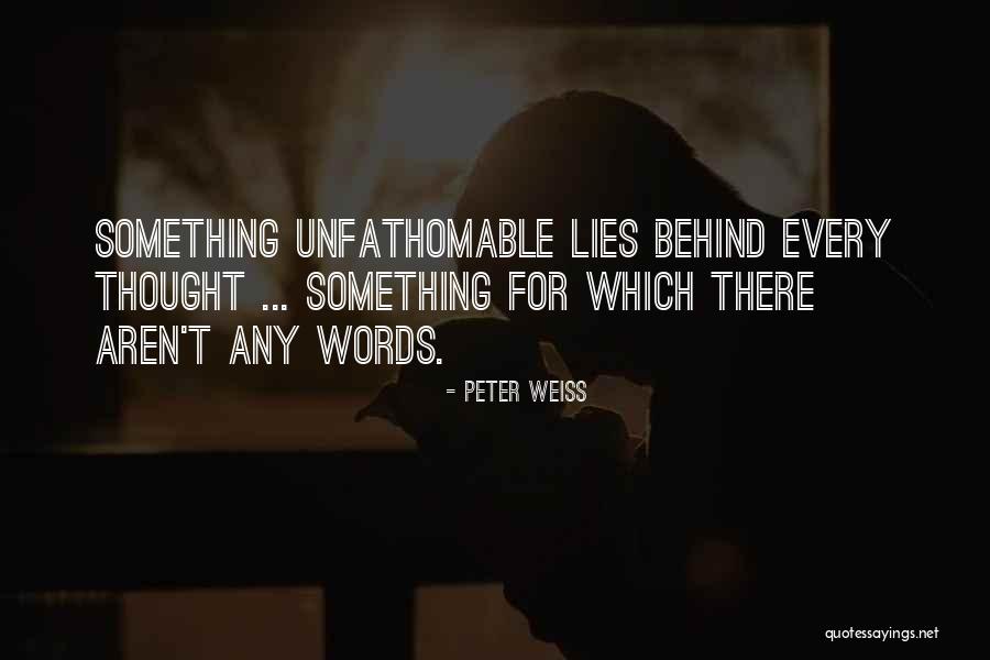 Peter Weiss Quotes 1109641