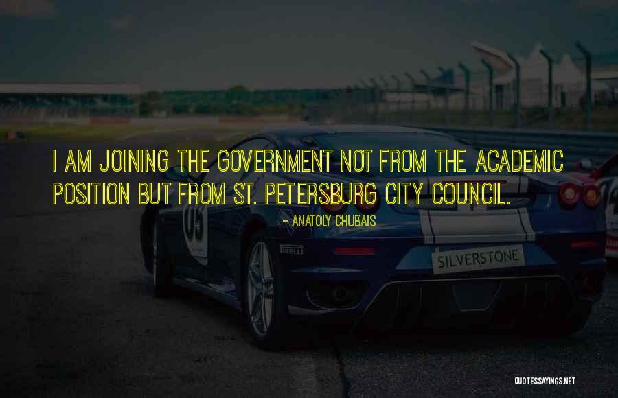 Petersburg Quotes By Anatoly Chubais