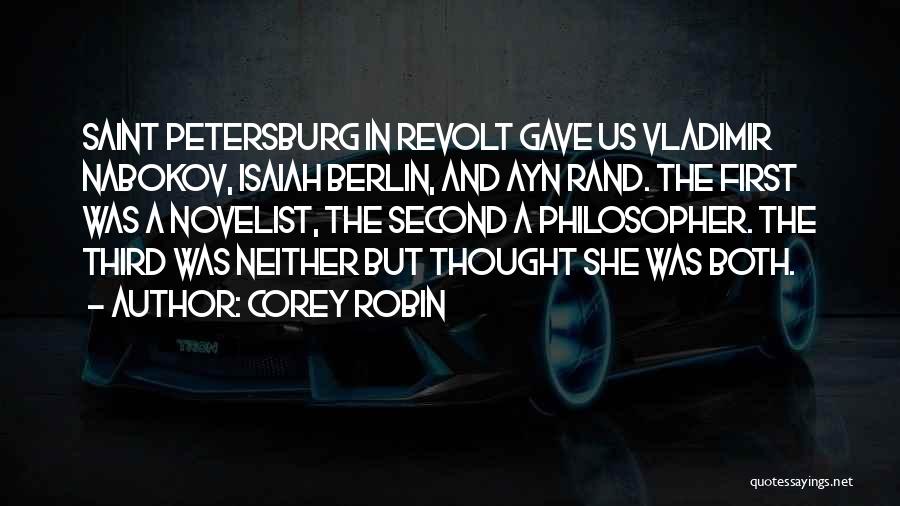 Petersburg Quotes By Corey Robin