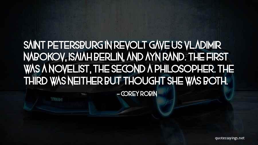 Petersburg Quotes By Corey Robin