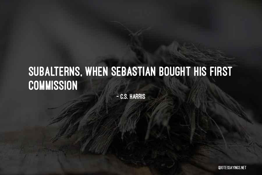 Peticioni Quotes By C.S. Harris