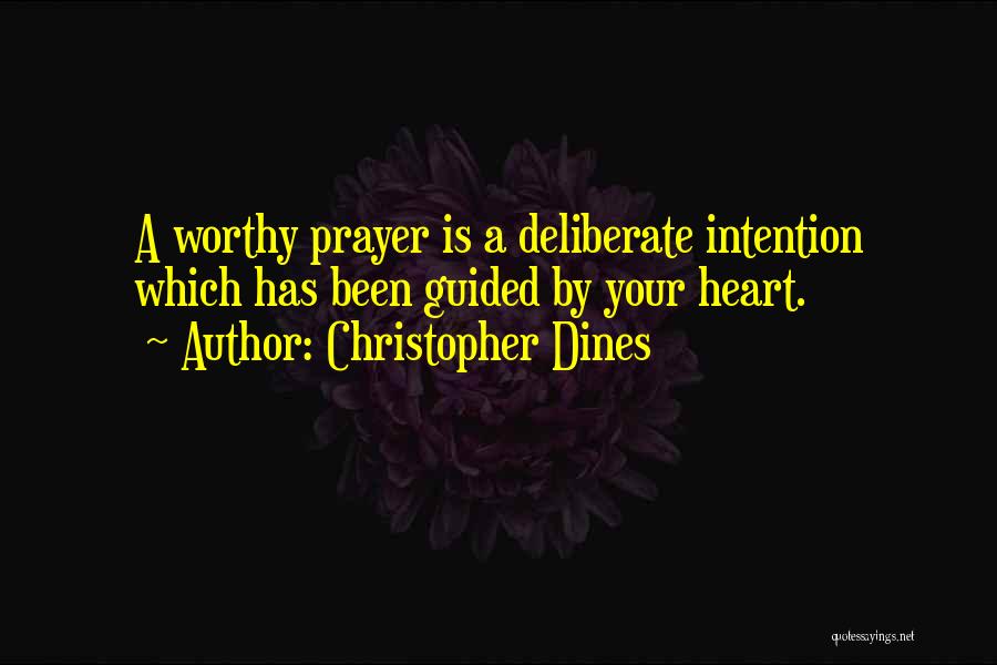 Petite Quotes By Christopher Dines