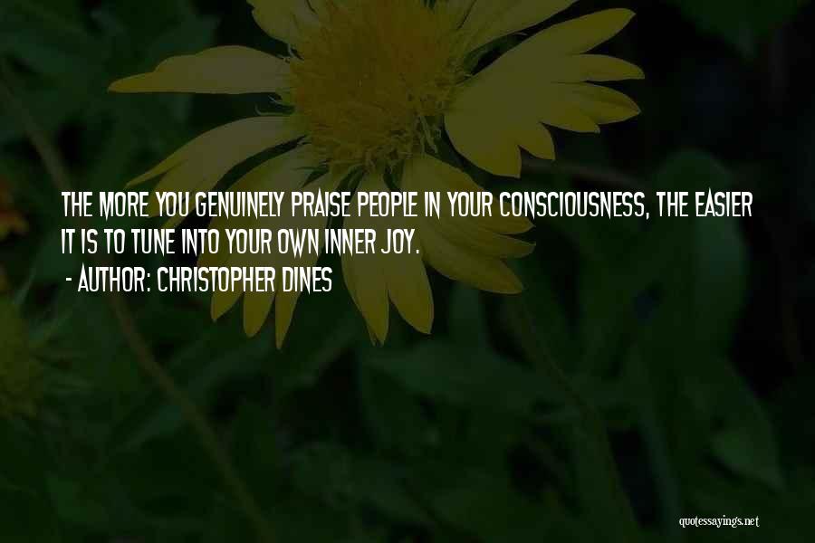 Petite Quotes By Christopher Dines