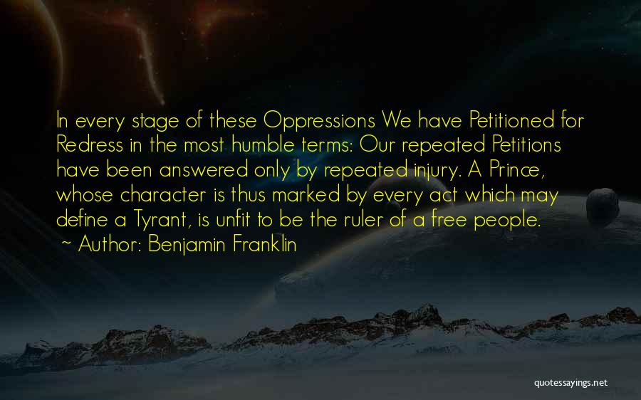 Petitions Quotes By Benjamin Franklin