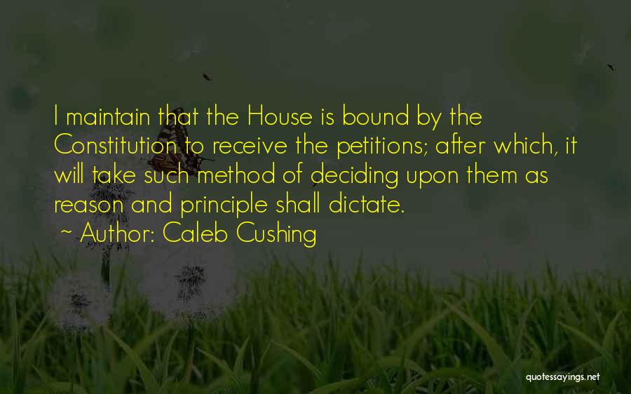 Petitions Quotes By Caleb Cushing