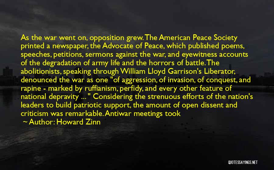Petitions Quotes By Howard Zinn