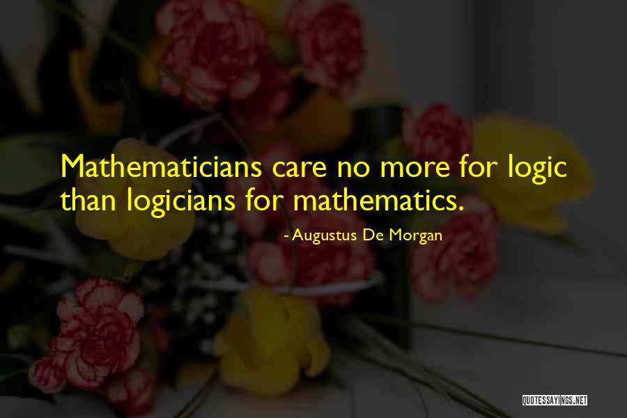 Petoak Quotes By Augustus De Morgan Petoak Quotes By Augustus De Morgan