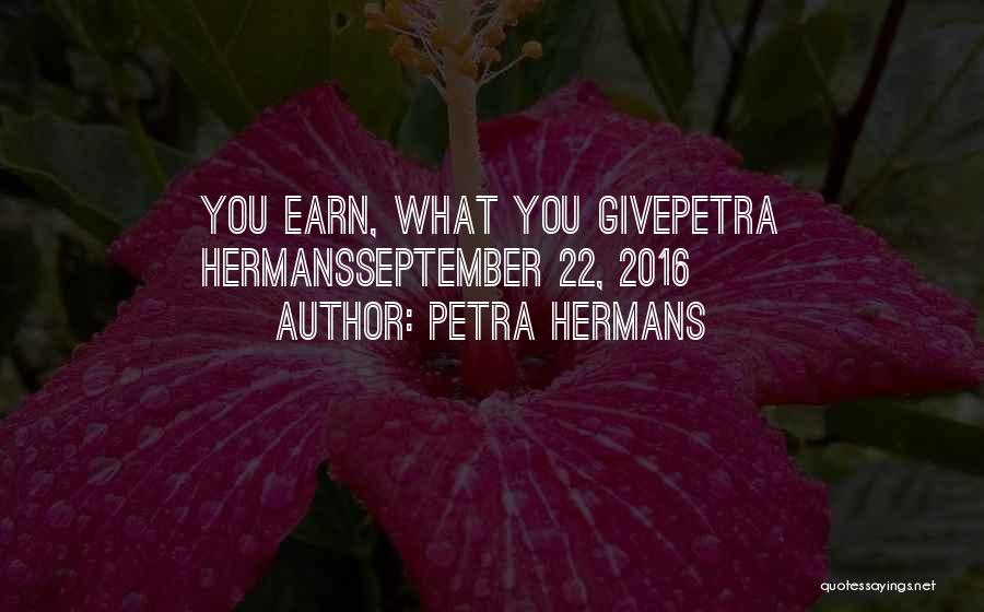 Petra Quotes By Petra Hermans