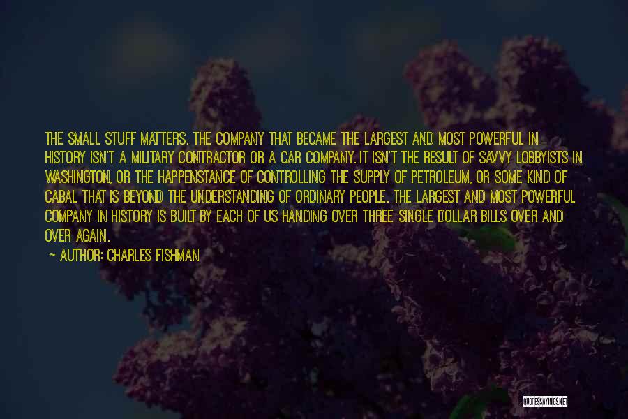 Petroleum Quotes By Charles Fishman