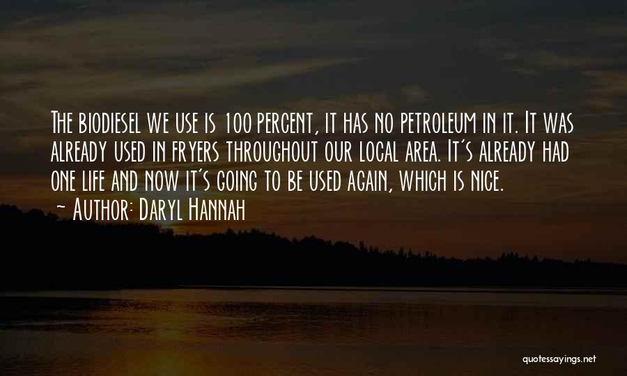 Petroleum Quotes By Daryl Hannah