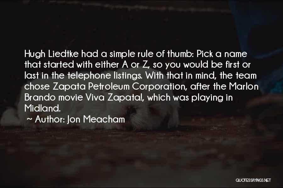 Petroleum Quotes By Jon Meacham