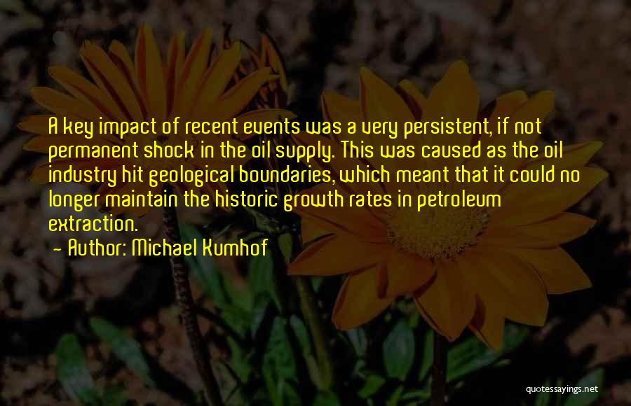 Petroleum Quotes By Michael Kumhof