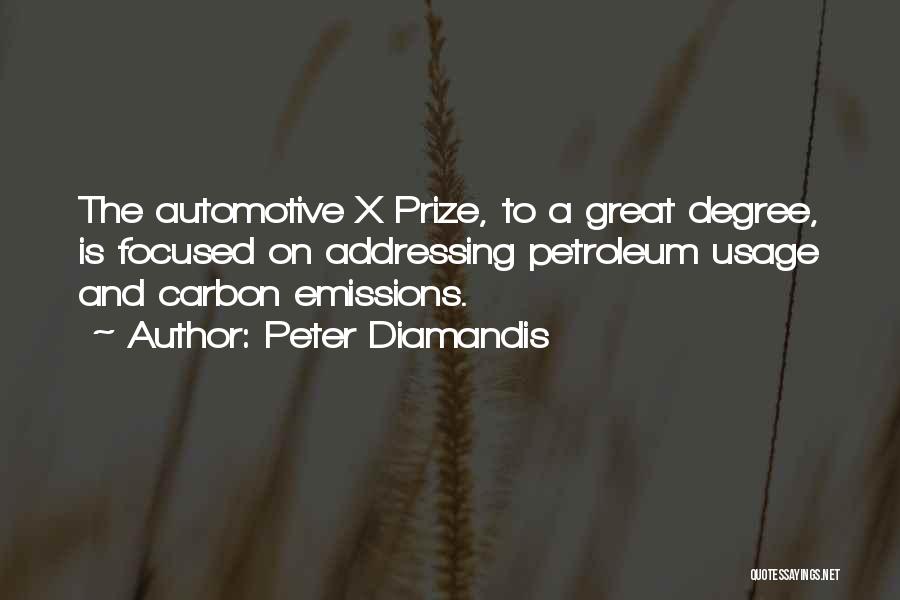 Petroleum Quotes By Peter Diamandis