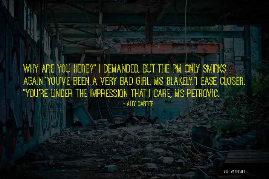 Petrovic Quotes By Ally Carter Petrovic Quotes By Ally Carter