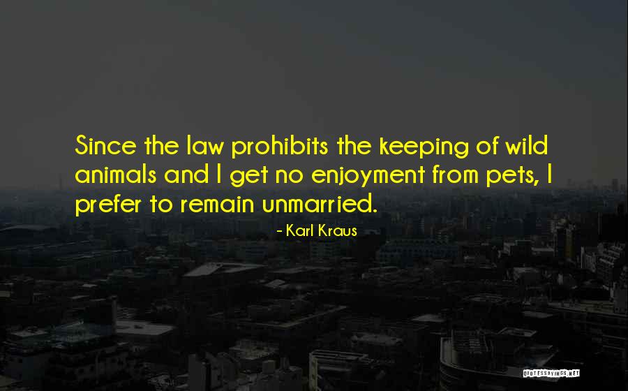 Pets And Animals Quotes By Karl Kraus Pets And Animals Quotes By Karl Kraus