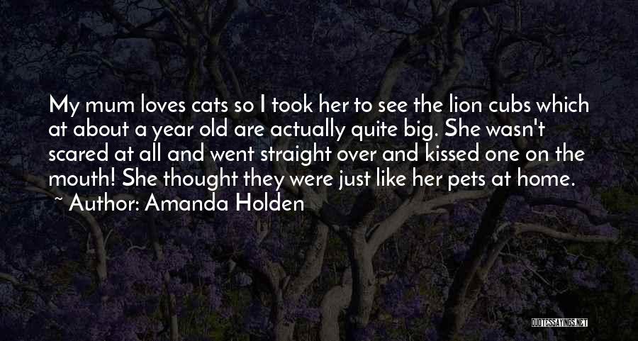 Pets Cats Quotes By Amanda Holden