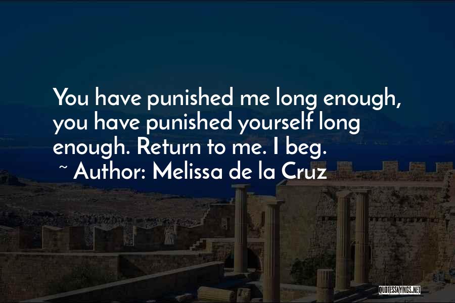 Petschauer Quotes By Melissa De La Cruz