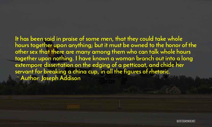 Petticoat Quotes By Joseph Addison