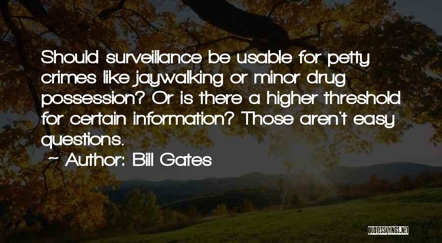 Petty Crimes Quotes By Bill Gates