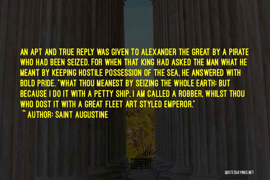 Petty Quotes By Saint Augustine