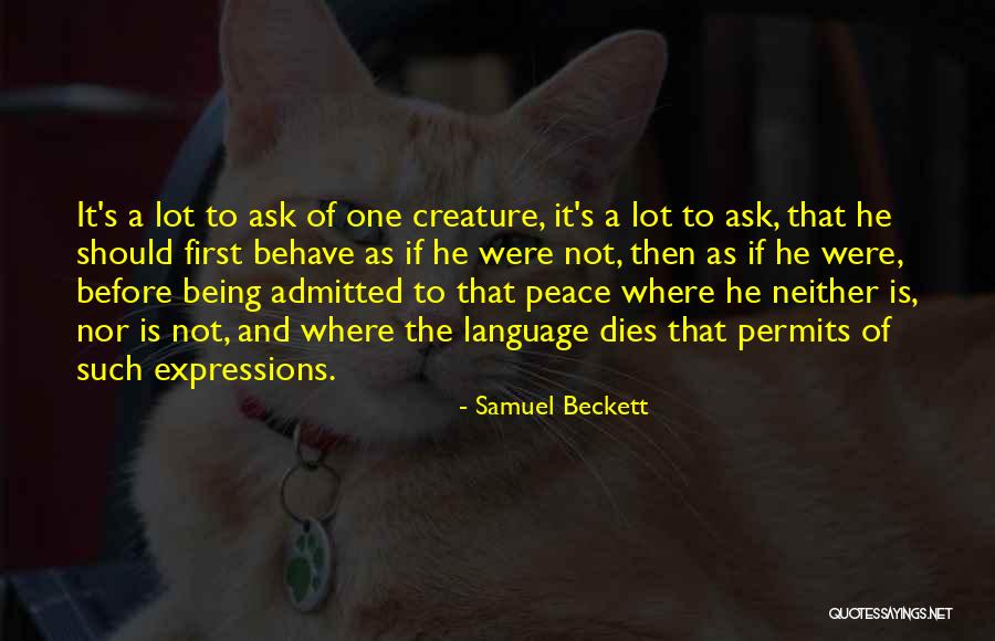 Peyorativos Quotes By Samuel Beckett Peyorativos Quotes By Samuel Beckett