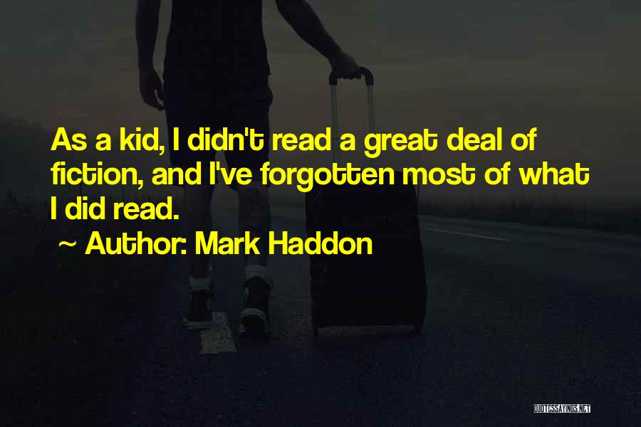 Pezzella Artist Quotes By Mark Haddon