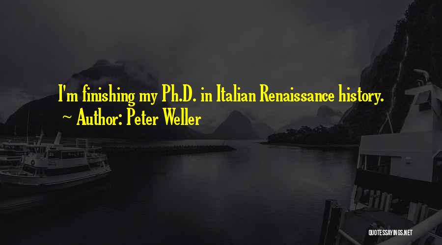 Ph Quotes By Peter Weller