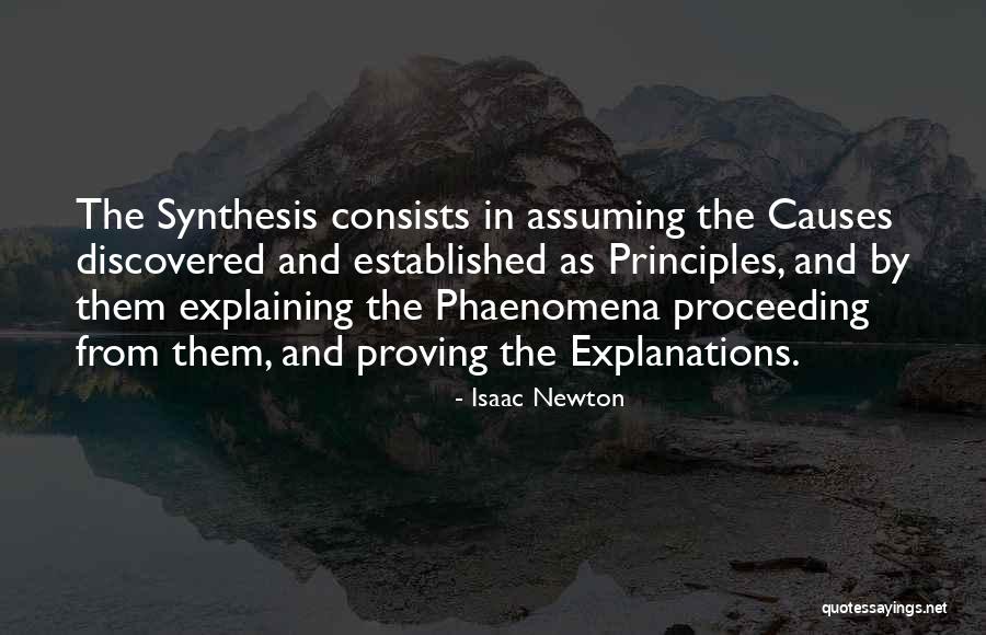 Phaenomena Quotes By Isaac Newton Phaenomena Quotes By Isaac Newton