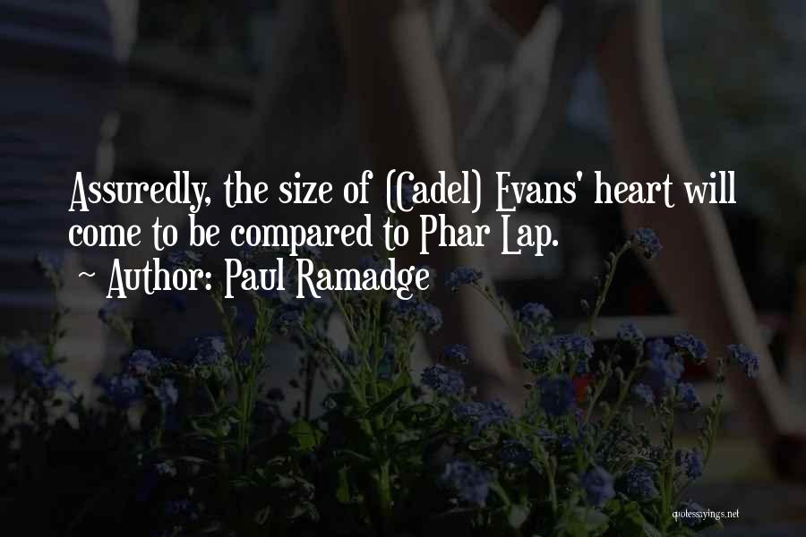 Phar Lap Quotes By Paul Ramadge