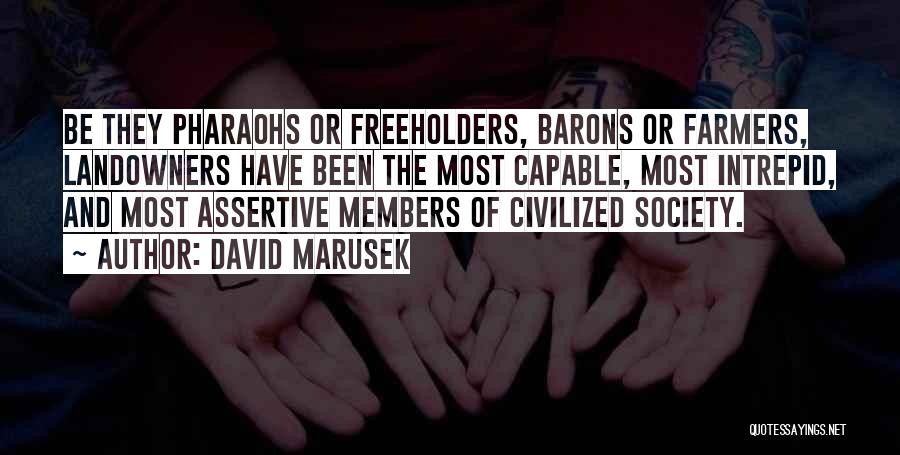 Pharaohs Quotes By David Marusek