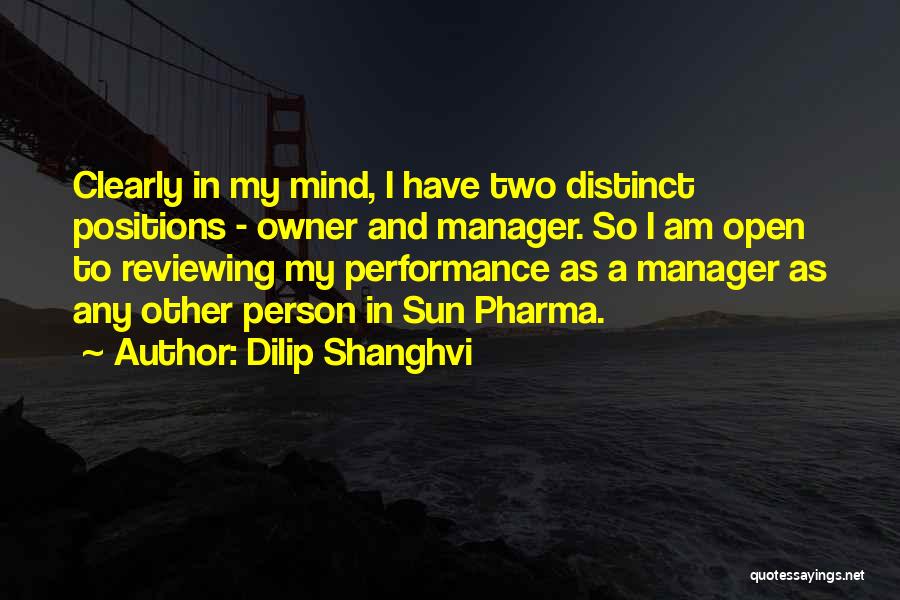 Pharma Quotes By Dilip Shanghvi