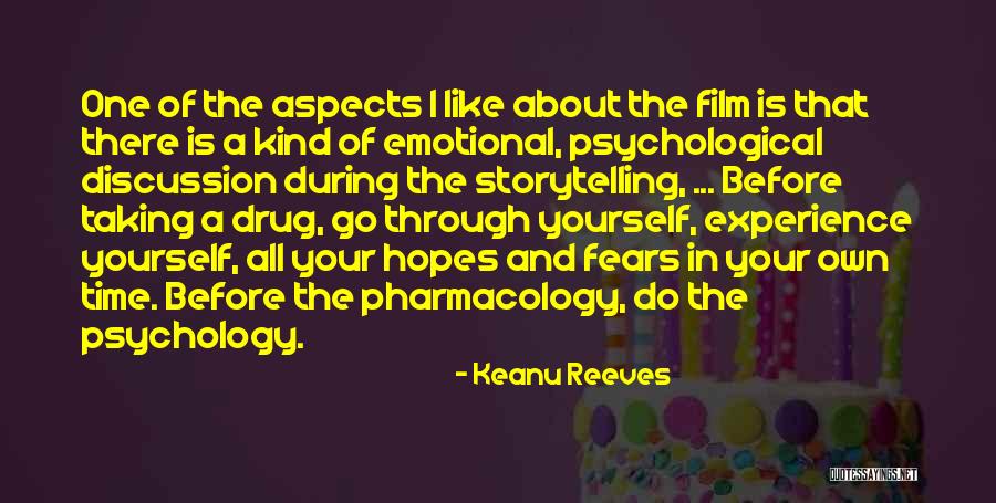 Pharmacology Quotes By Keanu Reeves