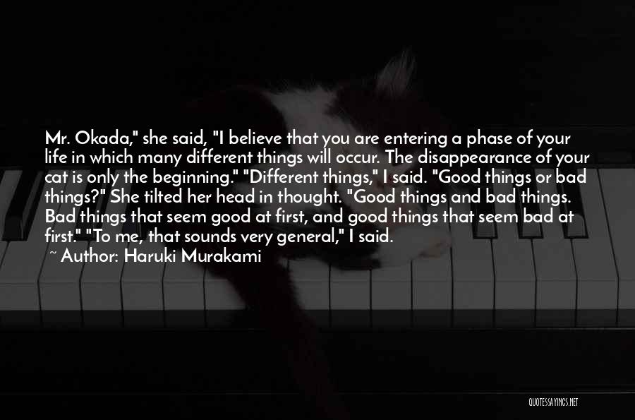 Phase Of Life Quotes By Haruki Murakami