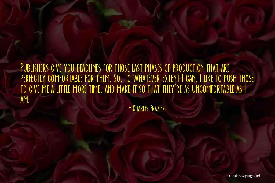 Phases Quotes By Charles Frazier Phases Quotes By Charles Frazier