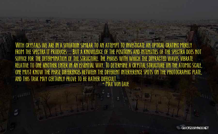 Phases Quotes By Max Von Laue