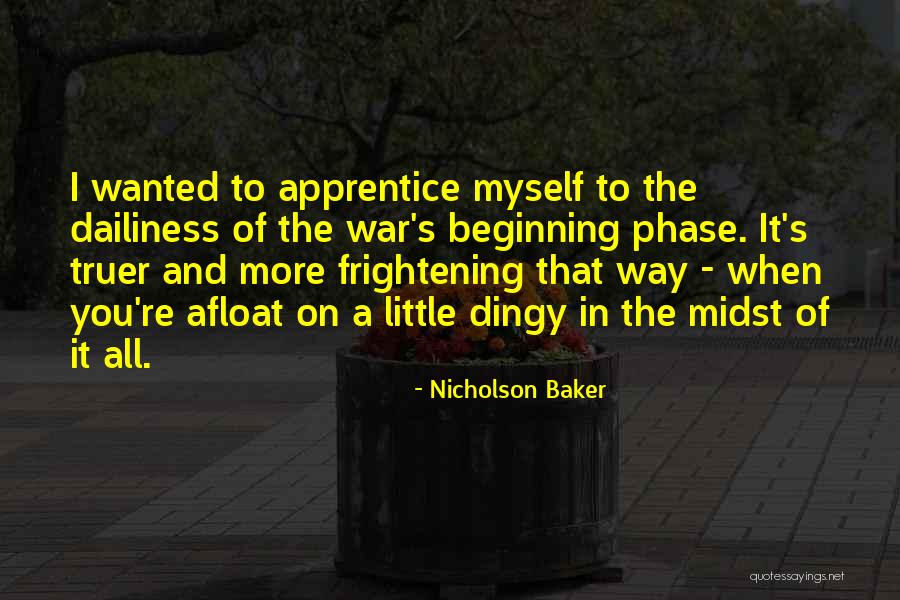 Phases Quotes By Nicholson Baker Phases Quotes By Nicholson Baker