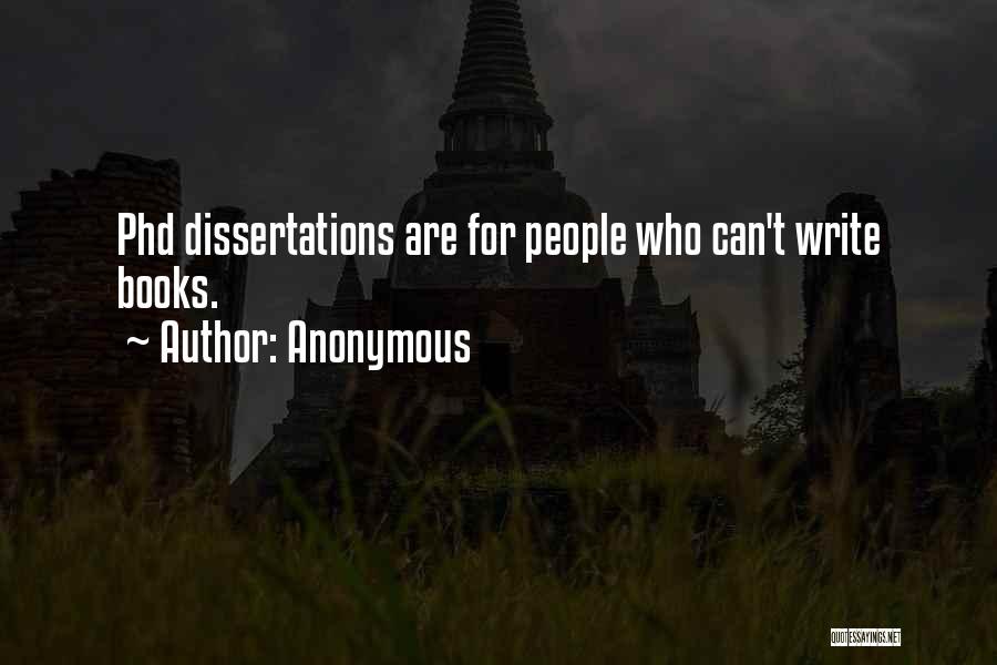 Phd Quotes By Anonymous